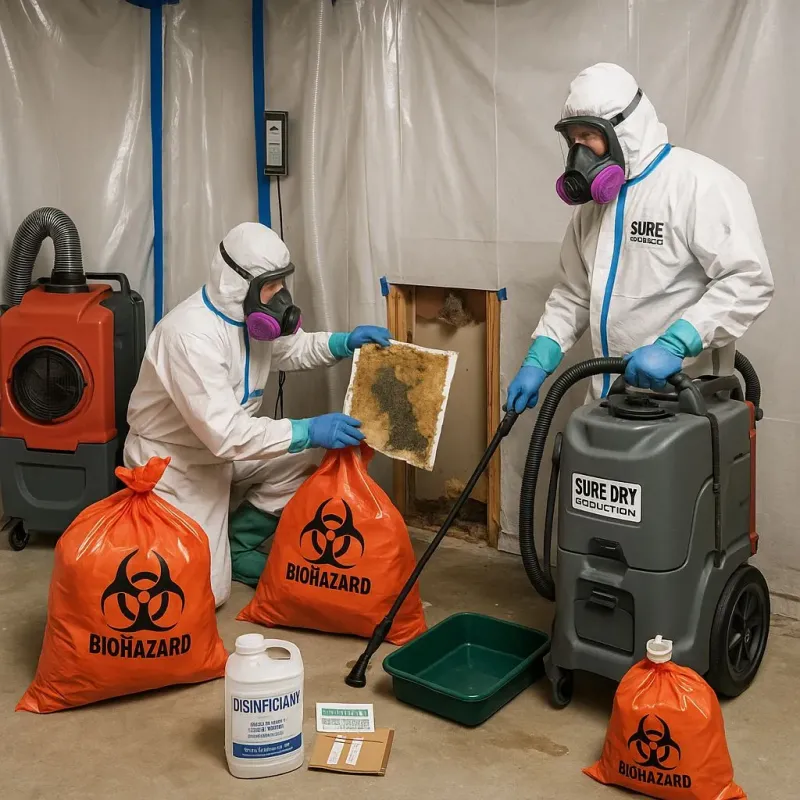 Contaminated Water Handling Protocols process in Lajas Municipio, PR